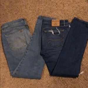 Men’s hollister skinny jeans